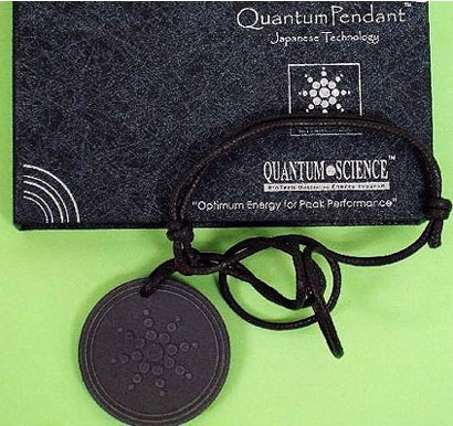 Quantum Science Natural Healing Scalar Energy Pendant  